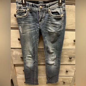 Miss Me lightly distressed jeans